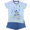 GRANCHIO Pigiama Corto Ragazza 11-16a GRANCHIO Cod. GP7137 - AZZURRO