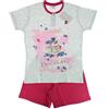 GRANCHIO Pigiama Corto Ragazza 11-16a GRANCHIO Cod. GP7137 - GRIGIO
