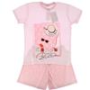 GRANCHIO Pigiama Corto Ragazza 11-16a GRANCHIO Cod. GP7138 - ROSA