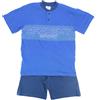 GRANCHIO Pigiama Corto Ragazzo 11-16a GRANCHIO Cod. GP4158 - BLU