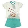 GRANCHIO Pigiama Corto Bimba 3-10a GRANCHIO Cod. GP7130 - BIANCO