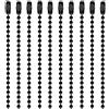 Trimming Shop 100pcs 10/15/20cm Metallo Sfera Perline Catena Con Connettore Clasp Tag Chiave