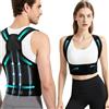Zencantorous 2 Pezzi Correttore Posturale Uomo Donna Fascia Posturale Spalle e