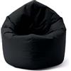 Lumaland Pouf LUMALAND Drops (300 L) - Interno ed esterno - Nero
