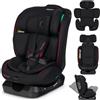 Lionelo Seggiolino auto Lionelo Aart i-Size dalla nascita ai 12 anni, 40-150 cm, ampio intervallo di regolazione. Protezione laterale aggiuntiva R129/03 Nero Rosso
