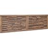 vidaXL Testiera per letto in legno massello di teak naturale