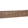 vidaXL Testiera per letto in legno massello di teak naturale