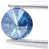 Surat*Diamond*City Decorato Diamante 0.40 TCW 4.4- 3 MM Yale Blu Rotondo Brillante Taglio Schoolday