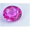 Naturale Mogok Rosa Rubino 22.00 CT Ovale Certificato Perfetto Loose Gemma