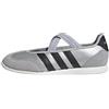 adidas Donna Barreda Mary Jane Shoes, Silver Met./Core Black/off White, 38 EU