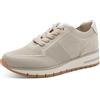 MARCO TOZZI Donna Sneaker Morbida Feel Me Soletta Estraibile Morbida Fodera Interna Vegano Moderno, Beige (Dune Comb), 37 EU