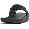 Fitflop Lulu Glitter Toe-Thongs, Sandali a Punta Aperta Donna, Oro Rosa, 39 EU