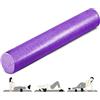 Yes4All Rullo Schiuma Tondo in EPP ad Alta Densità, Rullo per Esercizi Yoga, Pilates e Stretching - 30, 45, 60, 90 cm