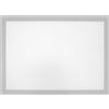 Q-Connect Tasche magnetiche A4 in PVC Q-Connect con cornice - argento - conf. 2 pz - KF11514