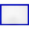 Q-Connect Tasche magnetiche A4 in PVC Q-Connect con cornice - blu - conf. 2 pz - KF11515