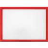 Q-Connect Tasche magnetiche A4 in PVC Q-Connect con cornice - rosso - conf. 2 pz - KF11516