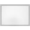 Q-Connect Tasche magnetiche A3 in PVC Q-Connect con cornice - argento - conf. 2 pz - KF11518