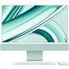 APPLE PC IMAC 24 2023 ALL IN ONE M3 8-CORE 8GB 512GB SSD MAC OS GREEN VERDE (MQRP3E/A)**PUOI PAGARE ANCHE ALLA CONSEGNA!!!**