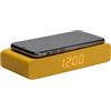 PIÙ FORTY Sveglia Con Ricarica Smartphone Giallo