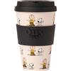 QUYCUP Tazza Snoopy Dancing Travel Mug 400 Ml