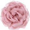 M METERXITY Spille a forma di rosa da donna, realizzate a mano, in tessuto di raso, con peonia grande