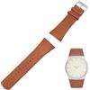 bullish Cinturino in vera pelle per orologi da uomo Skagen 30 mm con vite