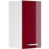 Vicco Pensile da cucina R-Line, Rosso lucido, 30 cm, per la libera combinazione all'interno di sistemi cucina modulari