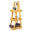 bambuswald© Scaffale da Bagno, 100% in Bambù, Sostenibile, Scaffale per il Bagno, con Contenitori, Scaffale da Doccia, Organizer, Multiuso, ca. 66x26x18 cm