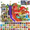 Mzyxxel Costruzioni Magnetiche per Bambini 220 PCS 2CM 3 Giochi Cubi Magnetici Blocchi