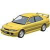 AOSHIMA Rakupla Scatto Auto CE9A Lancer GSR Evolution III 1995 Dente Giallo Kit Modello