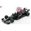 Spark Mercedes W12 E Lewis Hamilton #44 Britannici Gp 2021 S7683 + Bandiera 1/43 Spark
