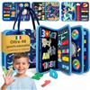 Mallie® Montessori Busy Board in Italiano per 1 2 3 Anni con Gioco di Ruolo e Marionette - Busy Board Montessori 1 Anno, Busy Book, Libro Montessori Interattivo 1 Anno, Libro Interattivo 2 Anni