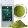Asayu Japan Polvere di Matcha Cerimoniale Premium - Tè Verde Giapponese Autentico per Cerimonia del Tè, Antiossidante Naturale, Energizzante (Busta (100g))