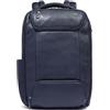 PIQUADRO Zaino PC 14 in pelle blu