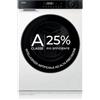 Haier X Serie 5 Lavatrice 9 Kg, Libera Installazione, Carica Frontale, Classe A-25%, 1400 Giri, Smart AI Cycle, Ciclo Refresh a Vapore, Wi-Fi con App hOn, 85x60x55.9 cm, Bianca - HW90-BP14357U-IT