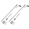 Beavorty Accessori per Piante per Legatrice 2 Set Lame, Graffette e Perni di Spinta in Acciaio Inox, Facili da Usare per Vite e Orto