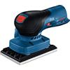 BOSCH GSS12V-40N - Levigatrice orbitale per lamiere senza spazzole, 12 V, con sacchetto per la polvere, foglio da 1/4 e 1/3 di foglio (strumento nudo)