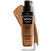 NYX Professional Makeup Fondotinta, Can't Stop Won't Stop Full Coverage Foundation, Lunga tenuta, Waterproof, Finish MatteAlmond
