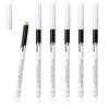 KAIQIKAIXI Set di 6 matite eyeliner bianche professionali da usare come evidenziatore, morbide, impermeabili, a lunga durata, illuminanti per occhi, matita ombretto, matita per labbra, palpebre, set