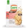 Cuore - Sfoglie Croccanti 7 Cereali, Cotte al Forno. Confezione da 170 g, con Mix di 7 Cereali, Fiocchi di Avena e Semi di Miglio. Ricche di Fibre.