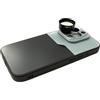 SYSTEM-S Zoom Lente 3X Tele Obiettivo 37mm Filtro con Custodia per iPhone 15 Pro in Nero Grigio