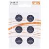 REY Pack 6 Batterias CR1632 3V, Batteria a Bottone al Litio