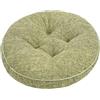 uyeoco Set di 4/2/1 Cuscini Rotondi per Sedie Cucina, 40x40/45x45 per Sedie da Pranzo,Esterno, Giardino, Cucina, Ufficio, Soggiorno(A10,1PCS_45X45CM)