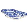 Spode - Set di 2 vassoi da portata in sottaceto, colore: Blu