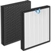 Fishoney Laukowind Vital 100S - 2 filtri Vital 100S per purificatore d'aria LEVOIT, filtro HEPA 3 in 1, filtro ai carboni attivi ad alta efficienza e prefiltro, Vital 100S-P, Vital 100S-RF