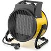 DAHTEC Stufetta Elettrica 3000W - Termoventilatore Basso Consumo - Radiatore Elettrico - Ceramico Riscaldamento Rapido in 3 Secondi - Adatto per la casa, l'ufficio e il cantiere