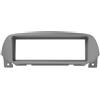 PHONOCAR PH 3/449 Mascherina con foro ISO colore grigio metalizzato compatibile con Nissan Pixo 09>-Suzuki Alto 09>