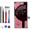 ERYNK A2655 - Batteria di ricambio per i-Phone 13, modello A2482, A2631, A2633, A2634, A2635, con set di attrezzi