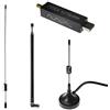 Nooelec NESDR SMArTee v2 Bundle - Premium RTL-SDR con Bias Tee Integrato, Custodia in Alluminio, TCXO 0,5PPM, Ingresso SMA e 3 Antenne. Software Defined Radio (SDR) Basato su RTL2832U e R820T2