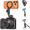 Ulanzi MagLock - Supporto per telefono 4 in 1, ultra compatto (81 g) interamente in metallo, supporto a sgancio rapido con filettatura da 1/4 per iPhone, smartphone, GoPro, configurazione Vlog